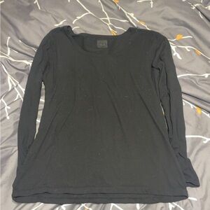 32 Degrees Women's Classic Black Long Sleeve Tee